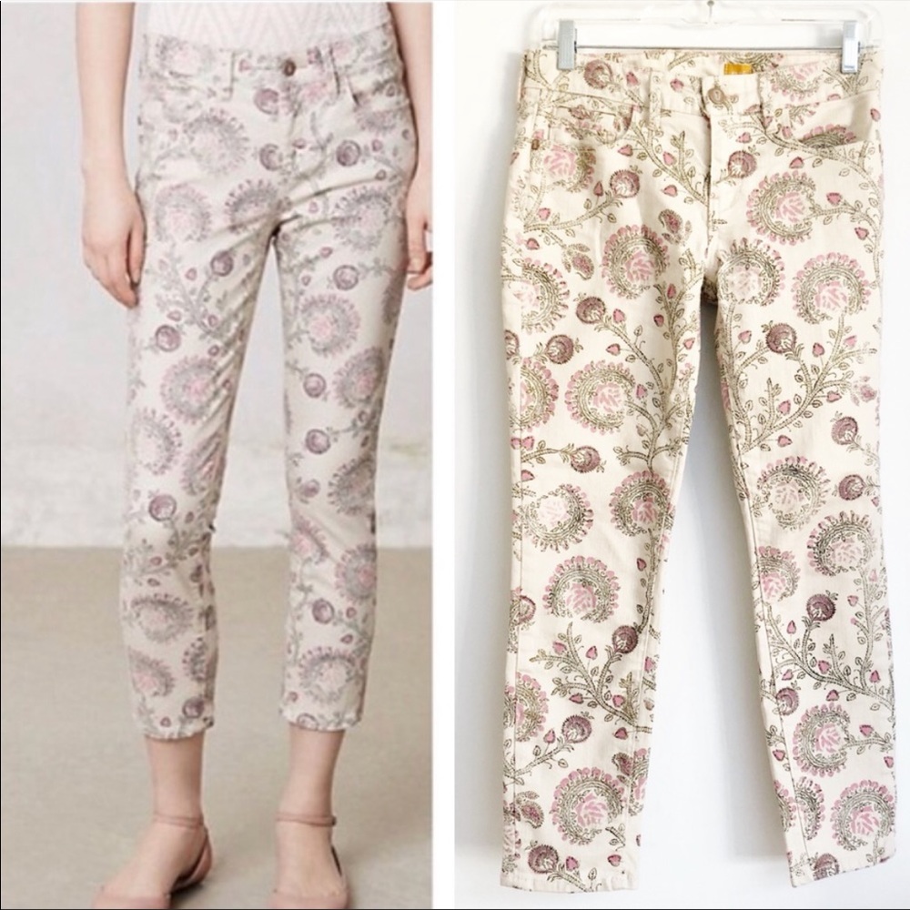 Anthropologie Pilcro Stet ankle jeans